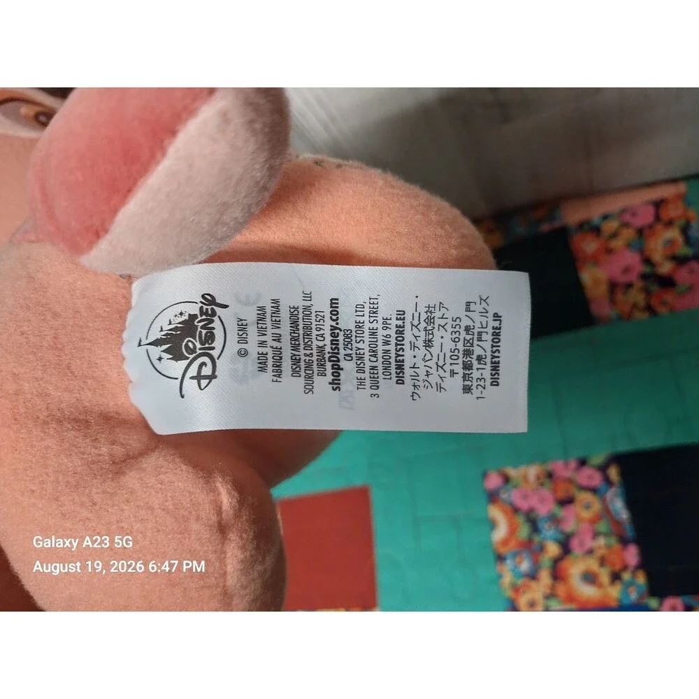 Disney Wisdom Plush Bambi 8/12 August Limited Release 16''